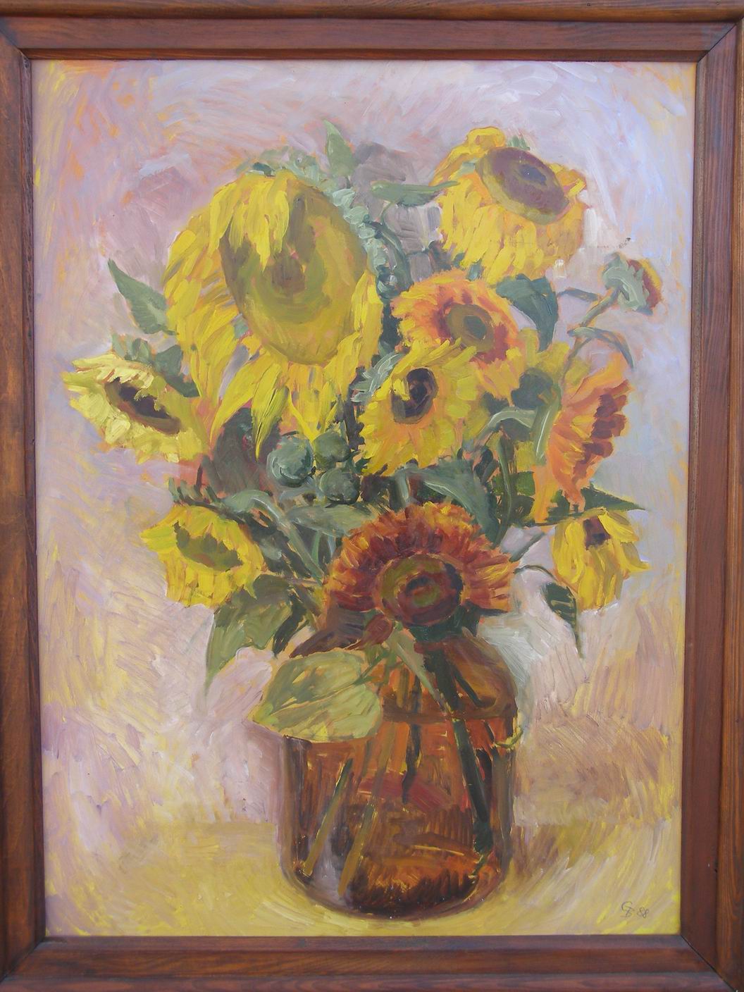 Werk Nr. 140 – Sonnenblumen